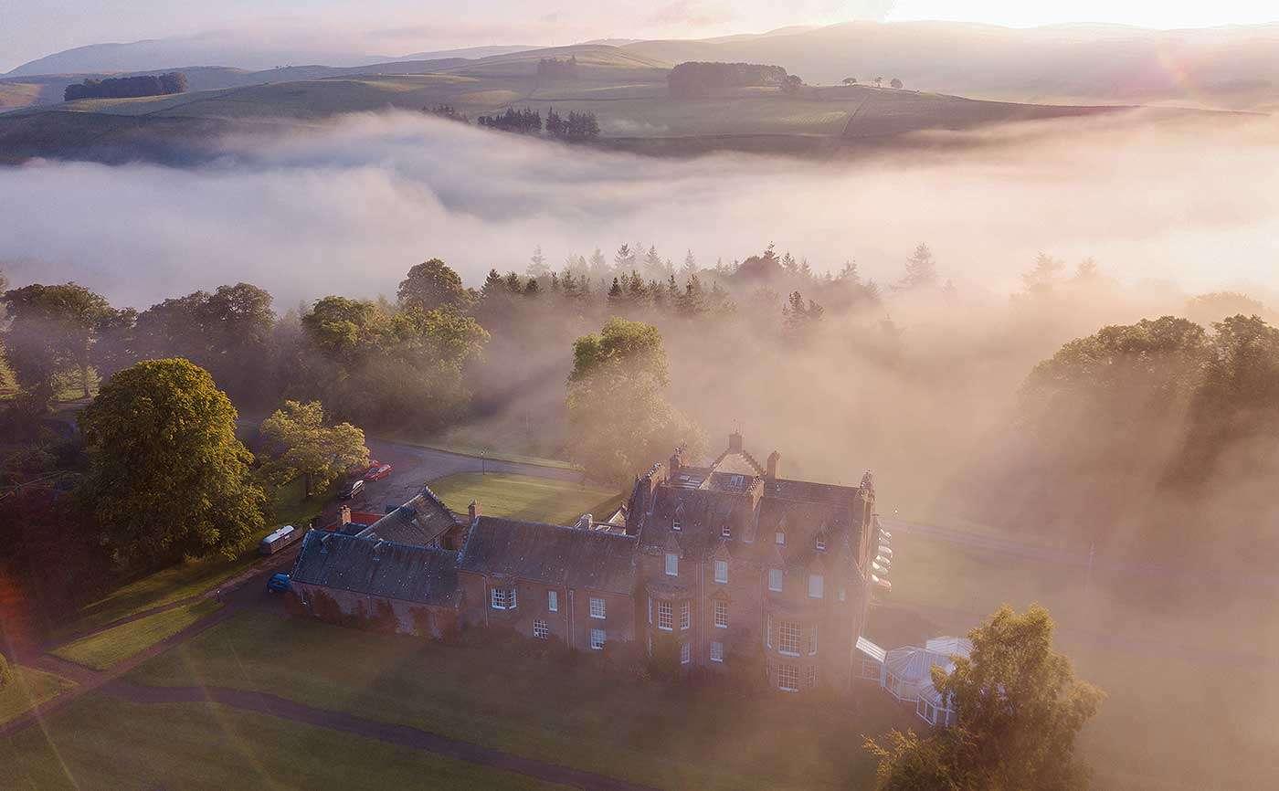 Cringletie House Guest House Peebles Exterior foto